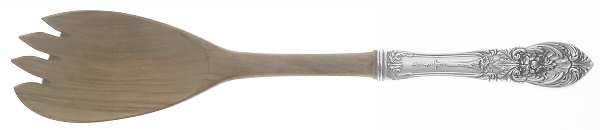 Richelieu (Sterling, 1935) Salad Serving Fork Wooden Prongs