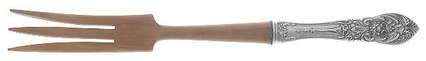 Richelieu (Sterling, 1935) Salad Serving Fork with Wooden Prongs