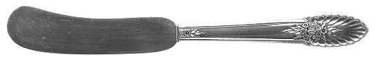 Riviera (Sterling, 1936) Flat Handle Butter Spreader