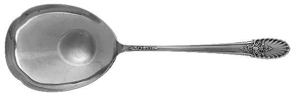 Riviera (Sterling, 1936) Solid Salad Serving Spoon