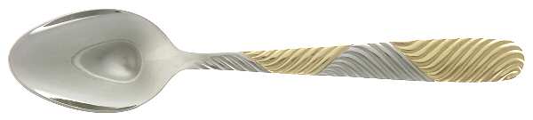 Riviera (Stainless, Gold Accent) Teaspoon