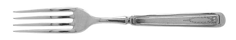 Roanoke (Silverplate, 1913) Indented Solid Handled Fork