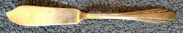 Roberta (Silverplate, 1938) Flat Handle Master Butter Knife