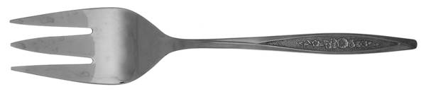 Royal Bouquet (Stainls) Medium Solid Cold Meat Serving Fork