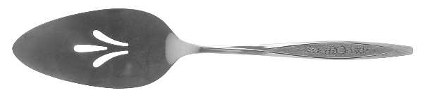 Royal Bouquet (Stainls) Pierced All Stainless Pie Server