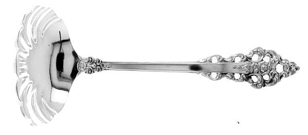 Rochambeau (Silverplate, 1976) Solid Gravy Ladle by International Silver
