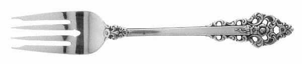 Rochambeau (Silverplate, 1976) Individual Salad Fork by International Silver