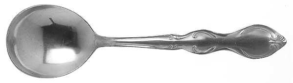 Rochelle (Silverplate, 1946) Round Bowl Soup Spoon (Cream Soup)