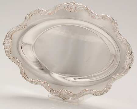 Rochelle (Silverplate, Hollowware) Plated Gravy Underplate