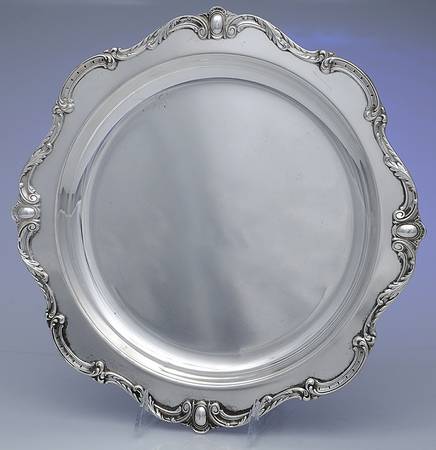 Rochelle (Silverplate, Hollowware) 13" Silverplate Buffet Dish/Tray