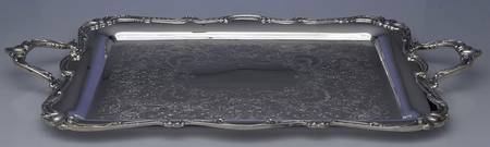 Rochelle (Silverplate, Hollowware) 18" Waiter Tray