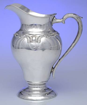 Rochelle (Silverplate, Hollowware) Silverplate Water Pitcher