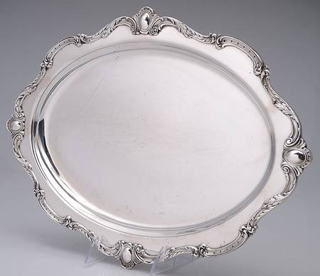 Rochelle (Silverplate, Hollowware) 16" Oval Tray