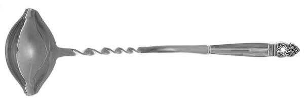 Royal Danish (Sterling, 1939) Punch Ladle with Stainless Bowl HC