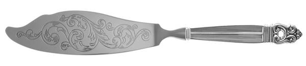 Royal Danish (Sterling, 1939) Fish Serving Knife with Stainless Blade HC