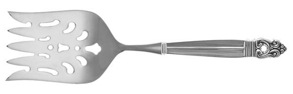 Royal Danish (Sterling, 1939) Fish Serving Fork with Stainless Tines HC