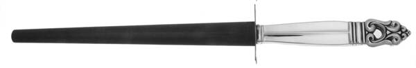 Royal Danish (Sterling, 1939) Large Roast Steel Rod Knife Sharpener