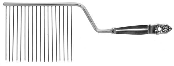 Royal Danish (Sterling, 1939) Cake Breaker with Silverplate Prongs by International Silver