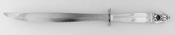 Royal Danish (Sterling, 1939) Bread Knife with Stainless Blade