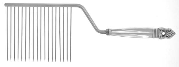 Royal Danish (Sterling, 1939) Cake Breaker with Silverplate Prongs