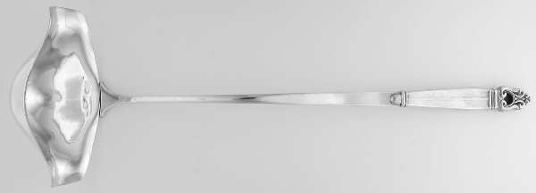 Royal Danish (Sterling, 1939) Hollow Handle Punch Ladle with Solid Bowl