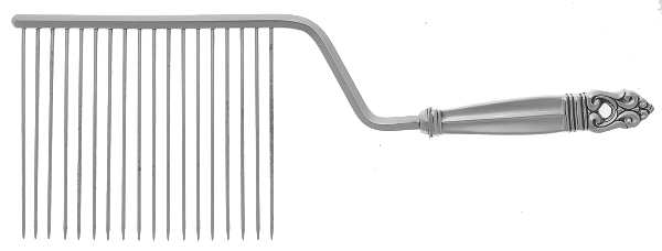 Royal Danish (Sterling, 1939) Cake Breaker with Silverplate Prongs