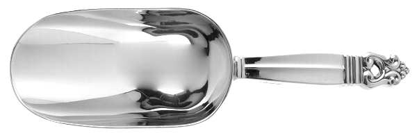 Royal Danish (Sterling, 1939) Ice Scoop with Silverplate Bowl