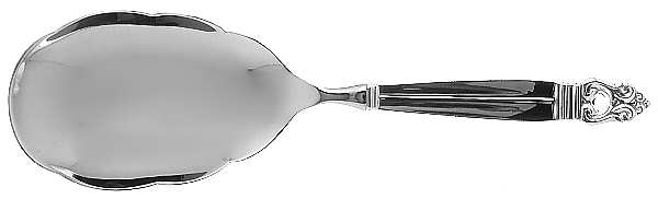 Royal Danish (Sterling, 1939) Rice Spoon-Stainless Bowl
