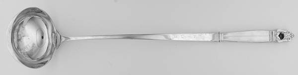 Royal Danish (Sterling, 1939) Hollow Handle Soup Ladle with Solid Bowl