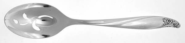Royal Empress I (Silverplate, 1960) Pierced Tablespoon (Serving Spoon)