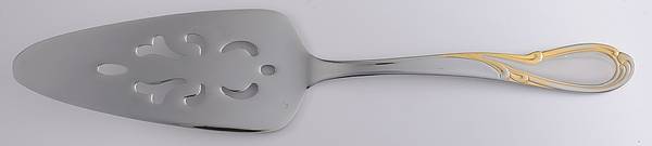 Romance Gold (Stainless, Gold Acct) All Stainless Pie Server