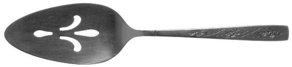 Rose Lace (Stainless) Pierced All Stainless Pie Server
