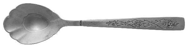 Rose Lace (Stainless) Sugar Shell Spoon