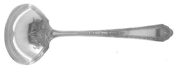 Romance (Silverplate, 1925) Solid Gravy Ladle by International Silver