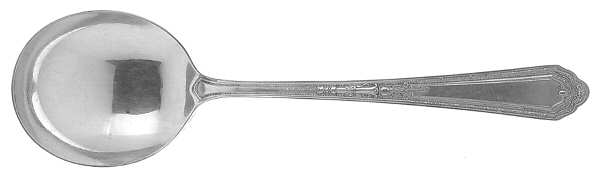 Romance (Silverplate, 1925) Round Bowl Soup Spoon (Gumbo) by International Silver