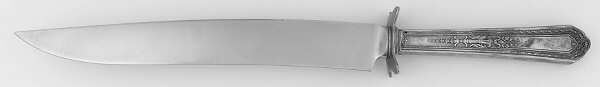 Romance (Silverplate, 1925) Large Stainless Blade Roast Carving Knife