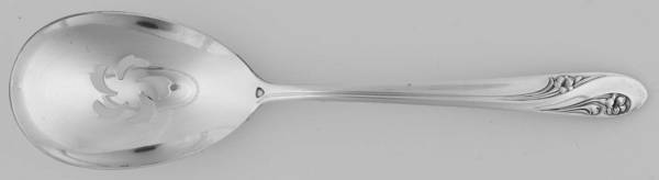 Romance (Silverplate, 1952) Solid Pierced Casserole Spoon