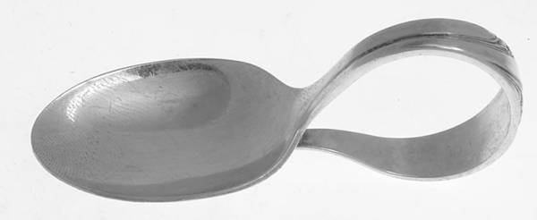 Romance (Silverplate, 1952) Curved Handle Baby Spoon