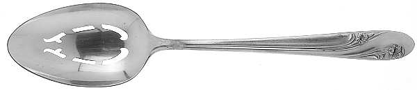 Romance (Silverplate, 1952) Pierced Tablespoon (Serving Spoon)