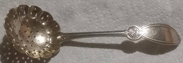 Roman I (Silverplate, 1865) Large Sugar Sifter