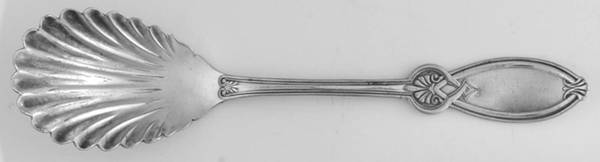 Roman I (Silverplate, 1865) Sugar Shell Spoon