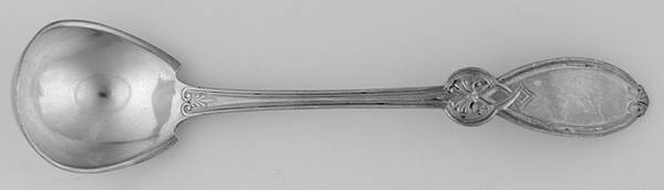 Roman I (Silverplate, 1865) Solid Piece Cream Ladle