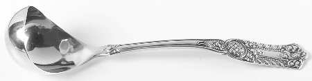 Romanesque (Silverplate, 1898) Solid Piece Cream Ladle