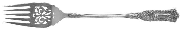 Romanesque (Silverplate, 1898) Cake Serving Fork