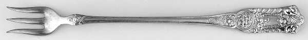 Romanesque (Silverplate, 1898) Cocktail/Seafood Fork