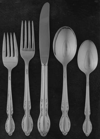 Royal Manor (Silverplate, 1956) 5 Piece Place Setting by International Silver