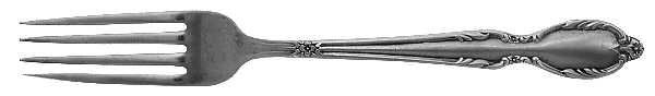 Royal Manor (Silverplate, 1956) Youth Fork