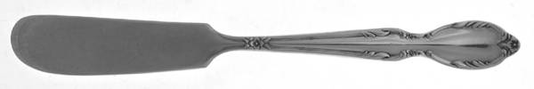 Royal Manor (Silverplate, 1956) Flat Handle Butter Spreader
