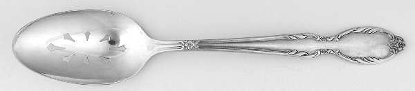 Royal Manor (Silverplate, 1956) Pierced Tablespoon (Serving Spoon) by International Silver