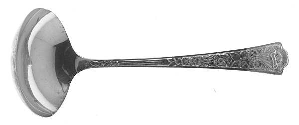 Royal Rose (Sterling, 1938) Solid Gravy Ladle